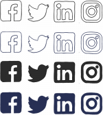 rs Social Media Icons