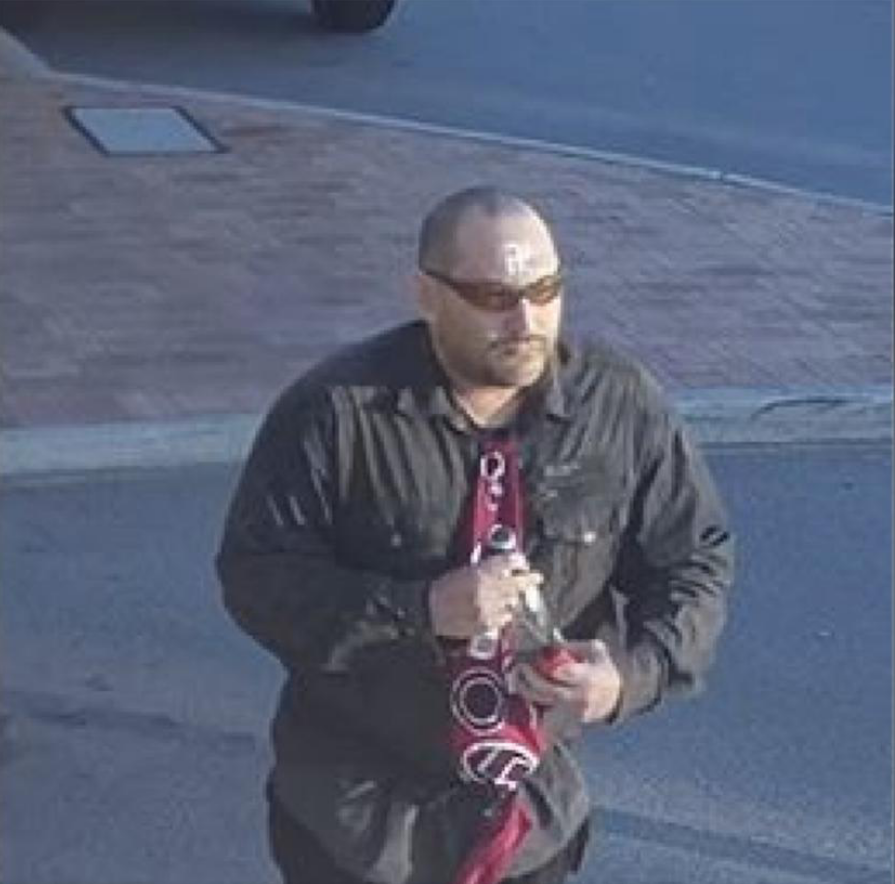 Police released this CCTV footage of Bradley after the attack. Credit: WA Police