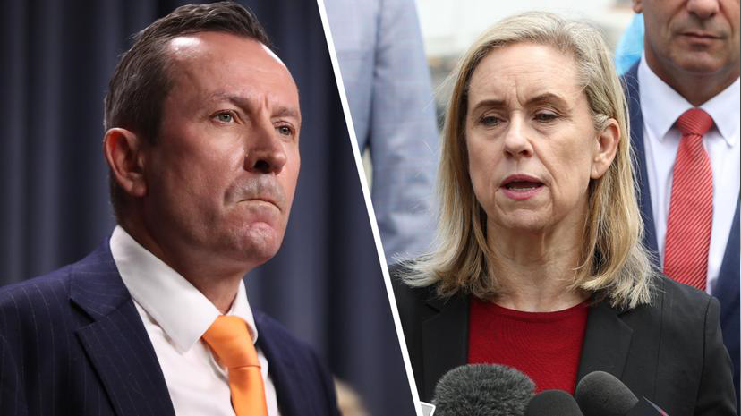 marksimonedistance Mark McGowan and Simone McGurk have both attempted to distance themselves from a police raid. Credit: The West Australian