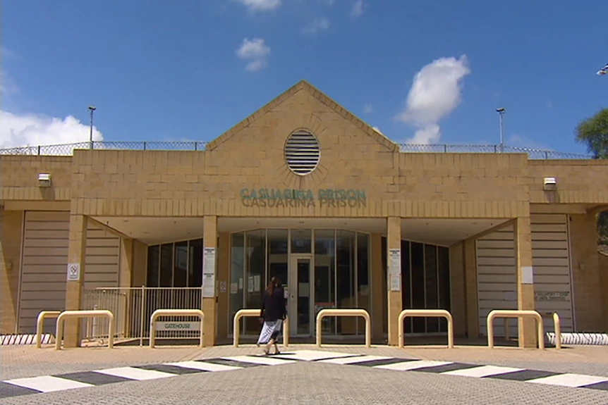 The youth detainees were relocated last Wednesday to a temporary centre at Casuarina Prison. (ABC News)