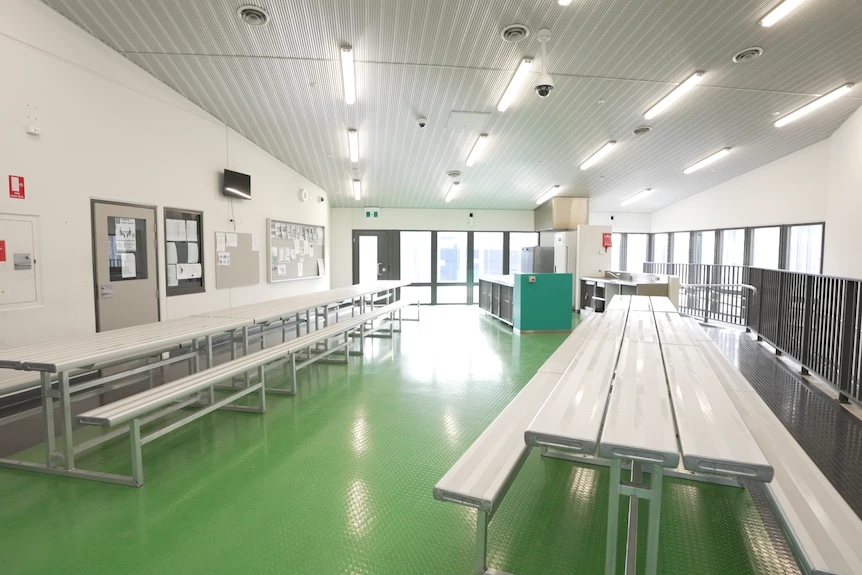 The dining room where the detainees from Banksia Hill will be served their meals. (Supplied)