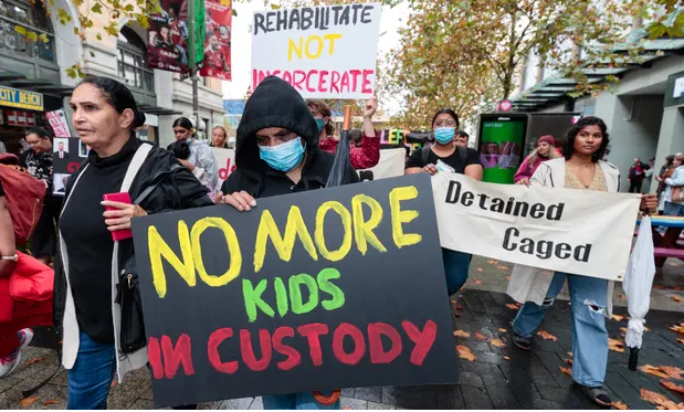 The WA government last month transferred 17 young people from a Perth juvenile detention centre to a maximum-security adult jail. Photograph: Richard Wainwright/AAP