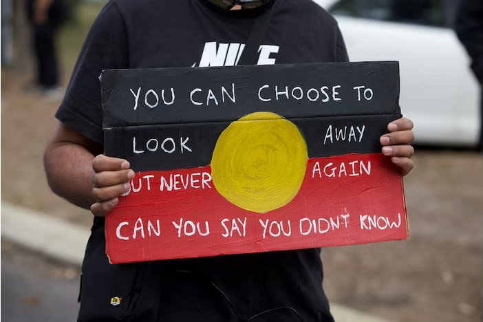 Dozens, raising concerns about the treatment of detainees, rallied outside Banksia Hill Detention Centre on Mother's Day this year following a riot at the facility.(ABC News: Kenith Png)