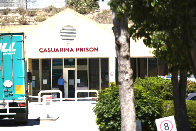 A department staff member has been suspended after the death at Casuarina Prison's Unit 18. (ABC News: James Carmody)