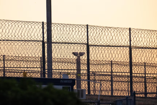 Unit 18 is a dedicated youth wing inside the adult Casuarina Prison. (ABC News: Jake Sturmer)