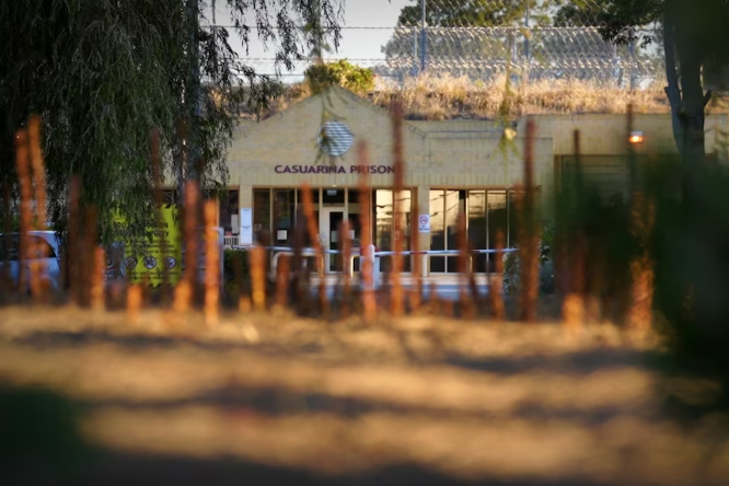 The teenager self-harmed in his cell in Unit 18, a youth wing of the adult Casuarina Prison. (ABC News: Mitchell Edgar)