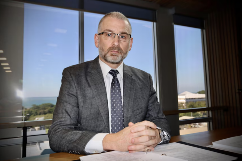 Michael Riches has been on leave since June this year. (ABC News: Michael Donnelly)