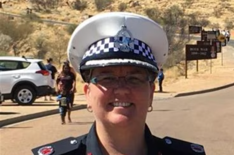 jeanette-kerr-thin-blue-line Former assistant commissioner of NT Police Jeanette Kerr said she has seen the controversial patch used by some police officers. (Supplied)